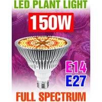 150W LED E27/E26 Grow Light Bulb AC220V Full Spectrum Cultivation Lamp E14 110V For Indoor Growbox Potted Flower Succulent Plant