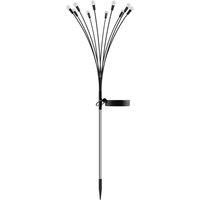 4 Pack LED Solar Garden Lamp RGB Firefly Lights IP65 Waterproof Outdoor Decoration Lawn Lamps 6/8/10 Head For Landscape Lighting