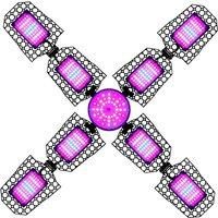 432Leds Grow Light Bulb Full Spectrum Plant Hydroponics Cultivation Lamp E27/E26 AC100-277V For Greenhouse Tent Vegetable Tomato