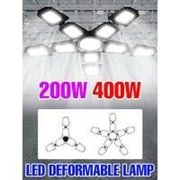 400W LED E27 Light Bulb Garage Lamp Deformable Folding Spotlight Cool/Warm White AC100-277V For Home Warehouse Workshop Basement