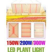 300W LED Plant Grow Lights Full Spectrum Quantum Board Cultivation Lamp UV IR For Indoor Greenhouse Tomato Vegetables US/EU Plug