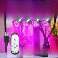 LED Grow Lights Full Spectrum Indoor Plant Hydroponic Cultivation Lamp For Flower Vegetable Timing
