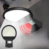 LED Solar Street Lamp Outdoor Floodlights IP65 Waterproof With PIR Motion Sensor Garden Patio