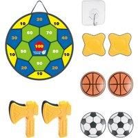 4-In-1 Kids' Dart Board With Sticky Balls - 4 Options