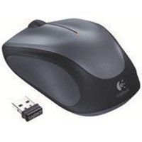Logitech M235 Wireless Mouse, 2.4 GHz with USB Unifying Receiver, 1000 DPI Optical Tracking, 12 Month Life Battery, PC / Mac / Laptop - Black/Grey