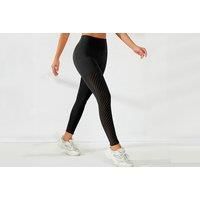 Body Shaping Mesh Yoga Pants In 4 Sizes And 5 Colours - Grey