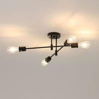 Industrial Ceiling Lamp 4-Lumires