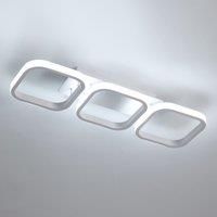 White Acrylic Metal Led Ceiling Light 6000K 30W