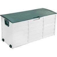 Xl Weatherproof Garden Storage Box - Green Or Grey