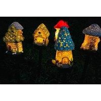 Solar Fairy Tale House Lamps - 6 Designs