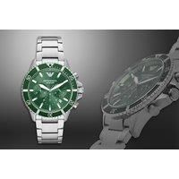 Luxury Men'S Emporio Armani Ar11500 Leather Quartz Watch - Silver