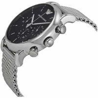 NEW EMPORIO ARMANI AR1811 MENS MESH LUIGI WATCH - 2 YEARS WARRANTY - CERTIFICATE