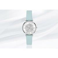 Luxury Women'S Emporio Armani Ar11443 Leather Quartz Watch - Silver