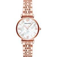 Women'S Emporio Armani Analog Dial Bracelet Watch In Rose Gold