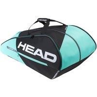 HEAD Tour Team 12R Monstercombi 12 Racket Bag, Color- Black/Green