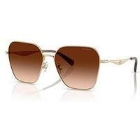 Coach 0Hc7168 Irregular Sunglasses