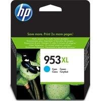 HP F6U16AE 953XL High Yield Original Ink Cartridge, Cyan, Single Pack