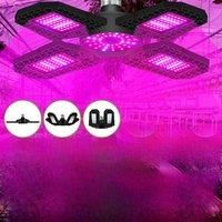 200W LED Plant Grow Lights E27/E26 Phyto Lamp Full Spectrum Foldable For Greenhouse Tent Flower Vegetable Hydroponic Cultivation