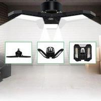 E27/E26 LED Garage Light Bulb Foldable Deformable Ceiling Lamp 40W 60W 80W Spotlights AC85-265V For