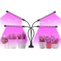 LED Grow Lights Full Spectrum Phyto Lamp With Timing Function For Indoor Flower Potted Plants