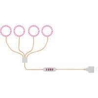 USB 5V LED Growing Lights Full Spectrum Dimmable Timing Auto On/Off Indoor Growth Box Flower Potted Succulents Cultivation Lamp