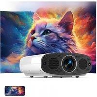 VEVSHAO A22 Full HD 1080P Projector 4K 1000ANSI Android WiFi Auto Focus 10W*2 Home Theater Projector