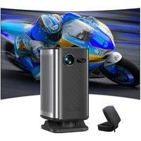 BYINTEK P70X Portable Mini Projector with Built-in Battery 4K Support 3D Wifi for Outdoor Movie