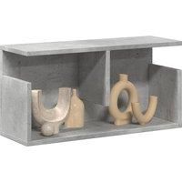Wall Cabinet 60x20x30 cm Concrete Grey Engineered Wood