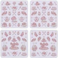 Afternoon Tea Coaster Set of 4