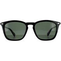 Round Satin Tortoise Blue 555nm Polarized Mara Sunglasses