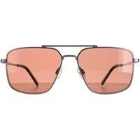 Aviator Matte Gunmetal Saturn Polarized Sedona Aitkin