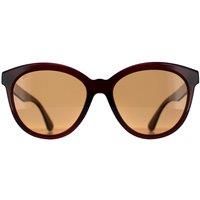 Round Shiny Brown Saturn Polarized Drivers Endee