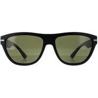 Cat Eye Matte Black Mineral Polarized 555nm Green Pancho
