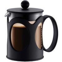 Bodum 10683-01 Kenya French Press Coffee Maker, Borosilicate Glass - 4-Cup (0.5 L), Black