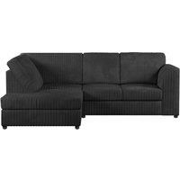 Luxor Jumbo Cord 4 Seater Corner sofa Left Hand Facing - Full Back