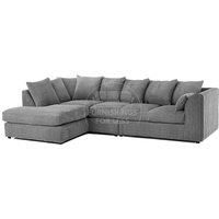 Luxor Jumbo Cord Large 5 Seater Corner Sofa Long Left Hand Facing
