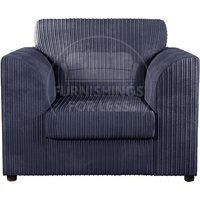 Luxor Jumbo Cord Fabric Armchair