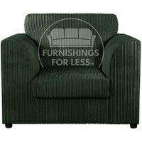 Luxor Jumbo Cord Fabric Armchair