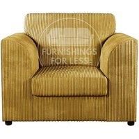 Luxor Jumbo Cord Fabric Armchair