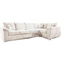 Furnishings For Less UK Brooklyn Black 2 Seater Sofa Plush Velvet Full Foam seating Scatter Back (Black, 2 Seater)