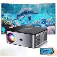 HORLAT T03 1100Ansi Lumens Android 4K LED Projector Full HD 1080P Video 8K Home Theater Auto