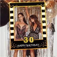 JeVenis Photo Booth Frame Birthday Photo Frame Birthday 30 30 30 30 30