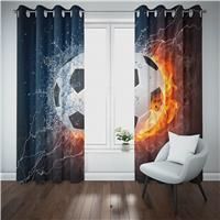 MUZHILI Cosmic Planet Curtains, Outer Space Art Cosmic Scene with 2