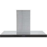 Montpellier MHIS900X 90cm T-Shaped Island Cooker Hood - Stainless Steel