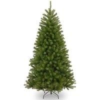 National Tree Company Artificial Giant Christmas Tree, Green, North Valley Spruce, Includes Stand, 10 Feet