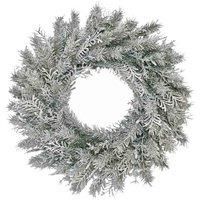 National Tree Snowy Stonington Fir 24inch Wreath