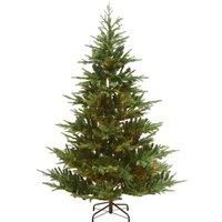National Tree 7.5' Milford Spruce Hinged Artificial Christmas Tree