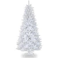 6ft Dunhill White Fir Christmas Tree White