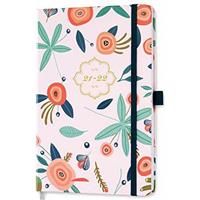 Amazon Brand - Eono Diary 2021-2022, A5 Week To View Planner, July 2021 - June 2022, Monthly & Weekly Diary with Hardcover, Monthly Tabs, Back Pocket, 21.3 x 14.7 x 1.6 cm