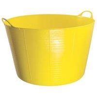 Red Gorilla TC75Y Extra Large Yellow Flexible Tub 75L